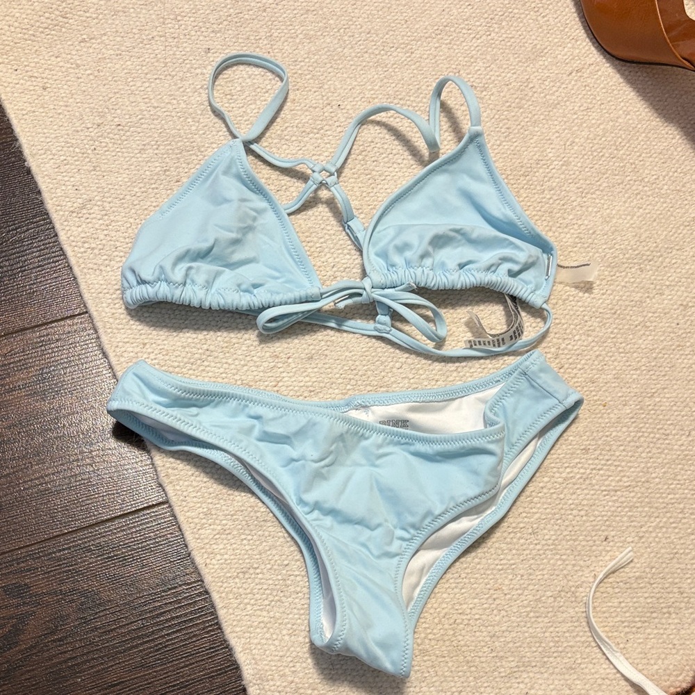Victoria's Secret Light Blue Bikini